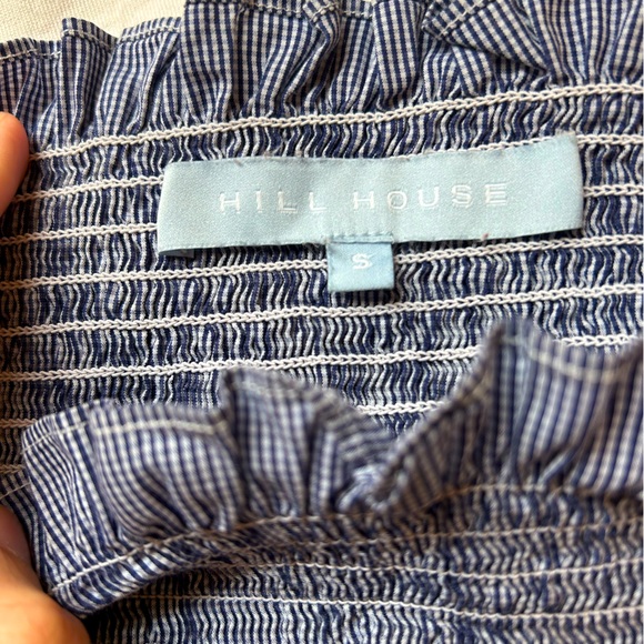 Hill House Dresses & Skirts - Navy striped sleeved nap dress